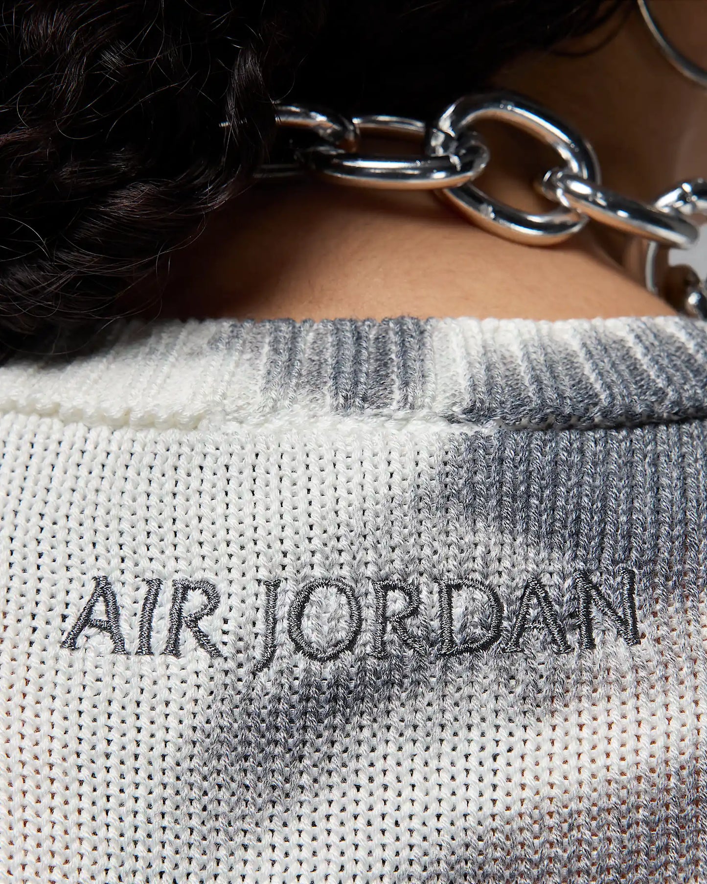 Air Jordan "Knit Sweater" - M - Sail