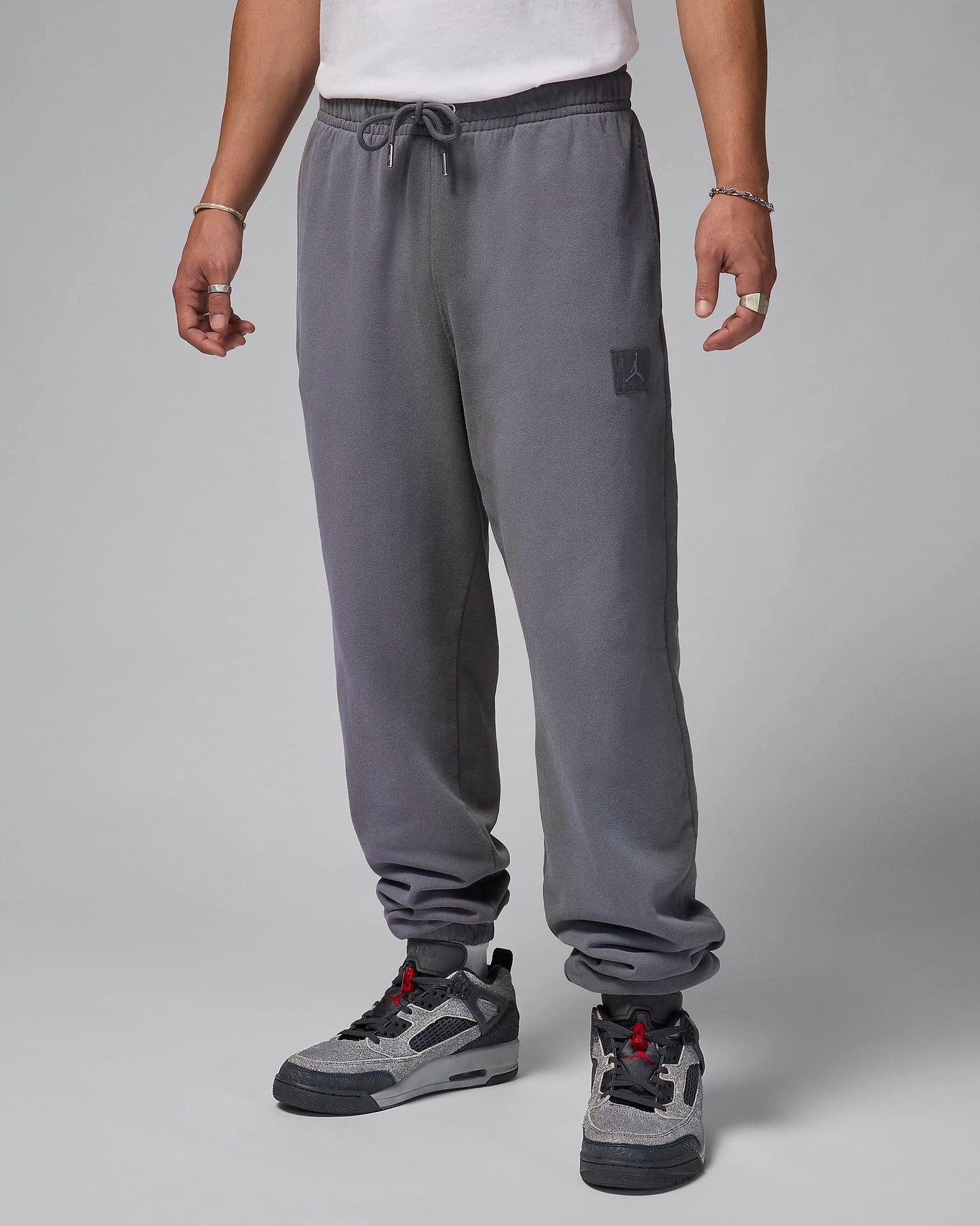 Jordan "Flight Fleece Pant" M - Iron Grey