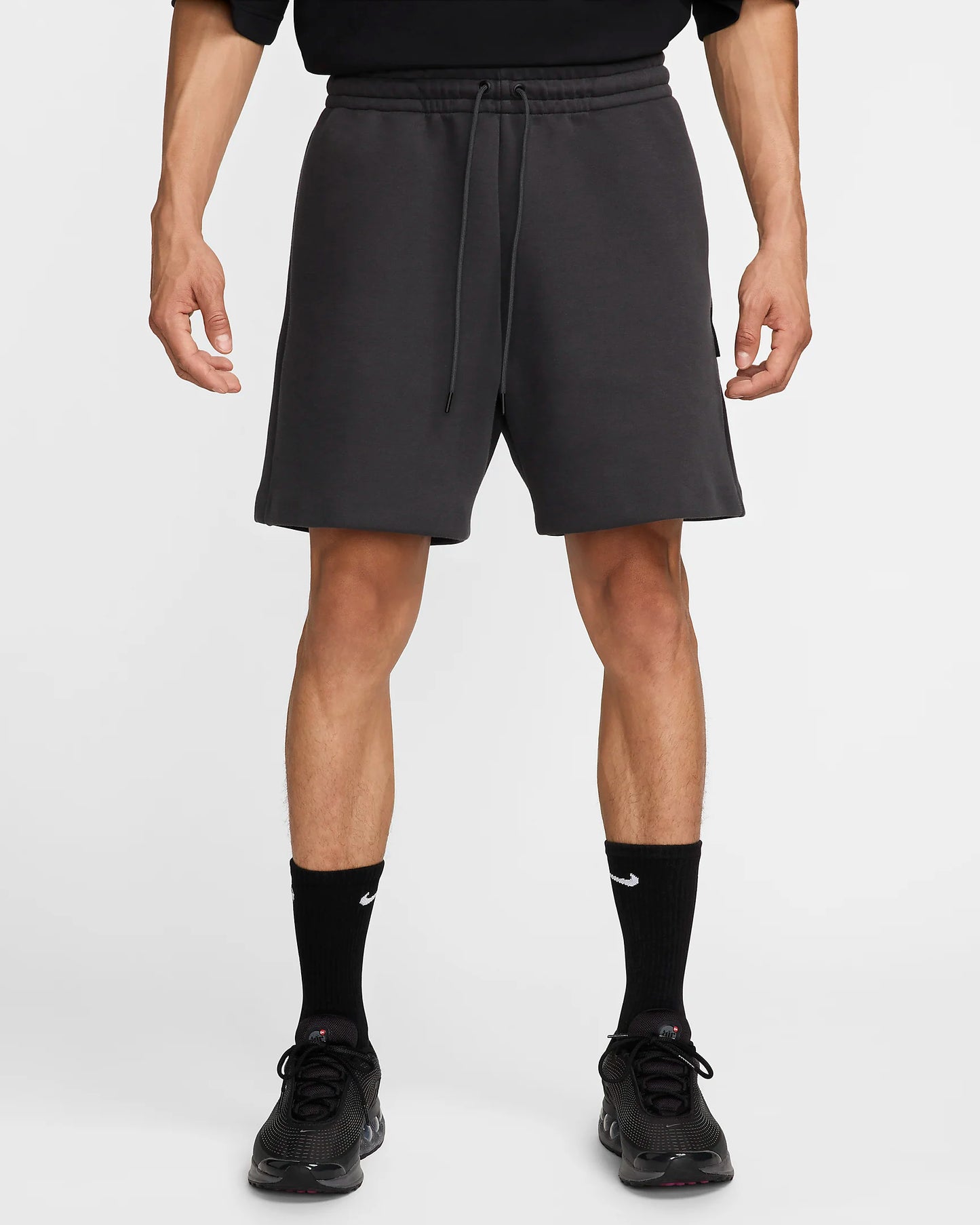 Nike "Tech Fleece" Shorts - Anthracite / Anthracite