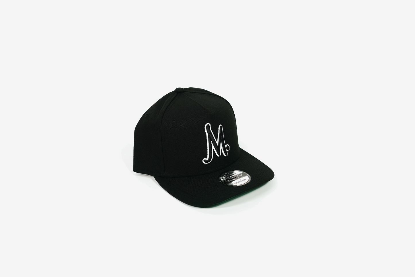 Manor x New Era "M" 9FIFTY A-Frame Snapback - Black / Black