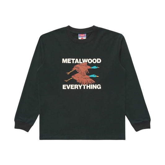 Metalwood Studio "Everything LS Tee" M - Spruce