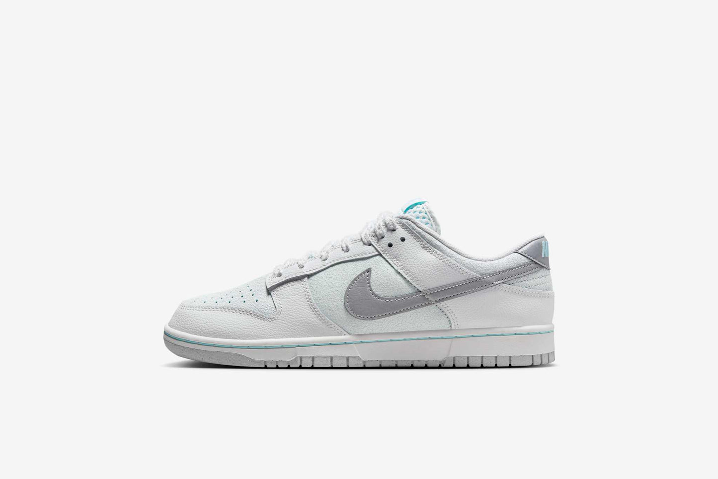 Nike "Dunk Low Retro SE" M - Summit White / Metallic Silver