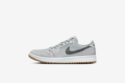 Air Jordan "Retro 1 Low Golf" M - Wolf Grey / Iron Grey / White / Gum Medium Brown