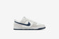 Nike "Dunk Low Retro" M - Summit White / Midnight Navy