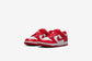 Nike "Dunk Low" GS - White / University Red