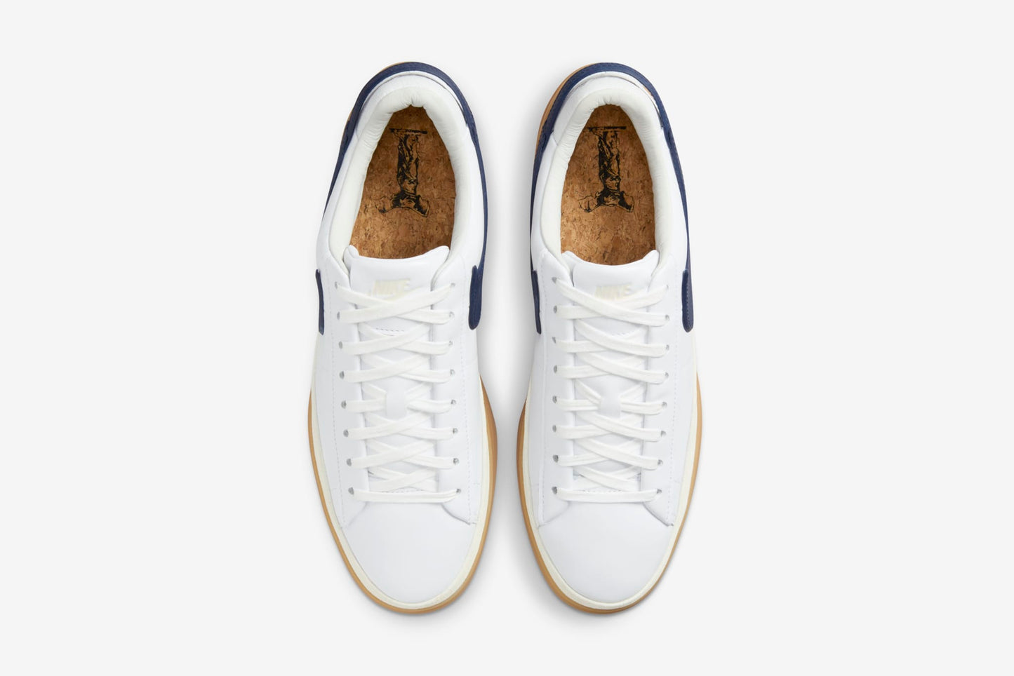 Nike "Blazer Phantom Low" M - White / Midnight Navy