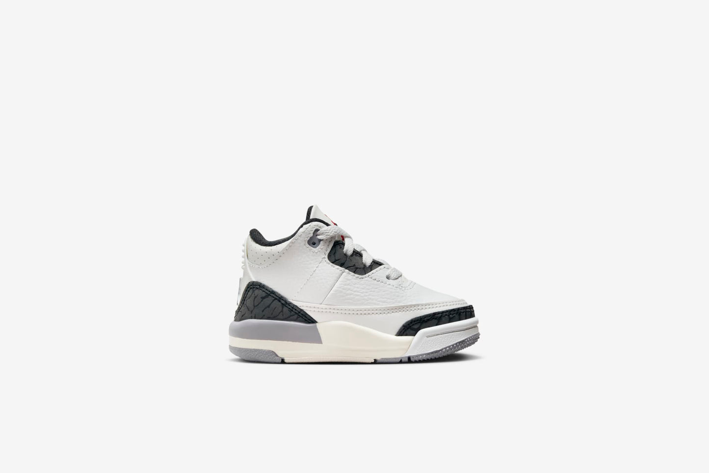 Air Jordan "3 Retro" TD - Summit White/ Fire Red