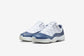 Air Jordan "11 Retro Low" M - White / Midnight Navy