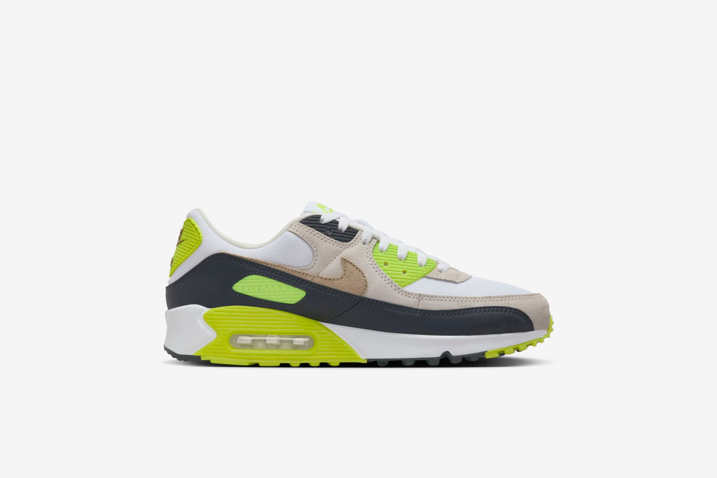 Nike "Air Max 90" M - White / Khaki-Cyber