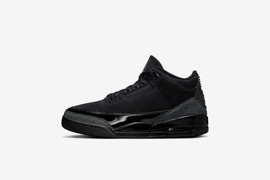 Air Jordan "3 Retro" M - Black / Dark Charcoal