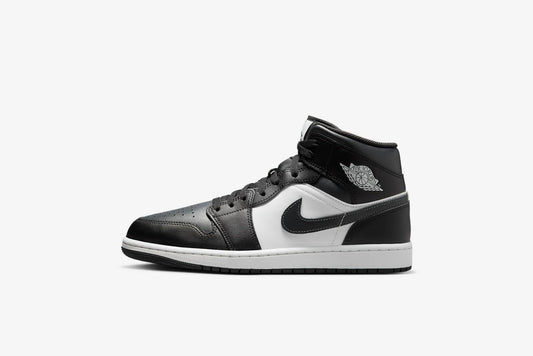 Air Jordan "1 Mid" M - Black / Summit White / Off Noir