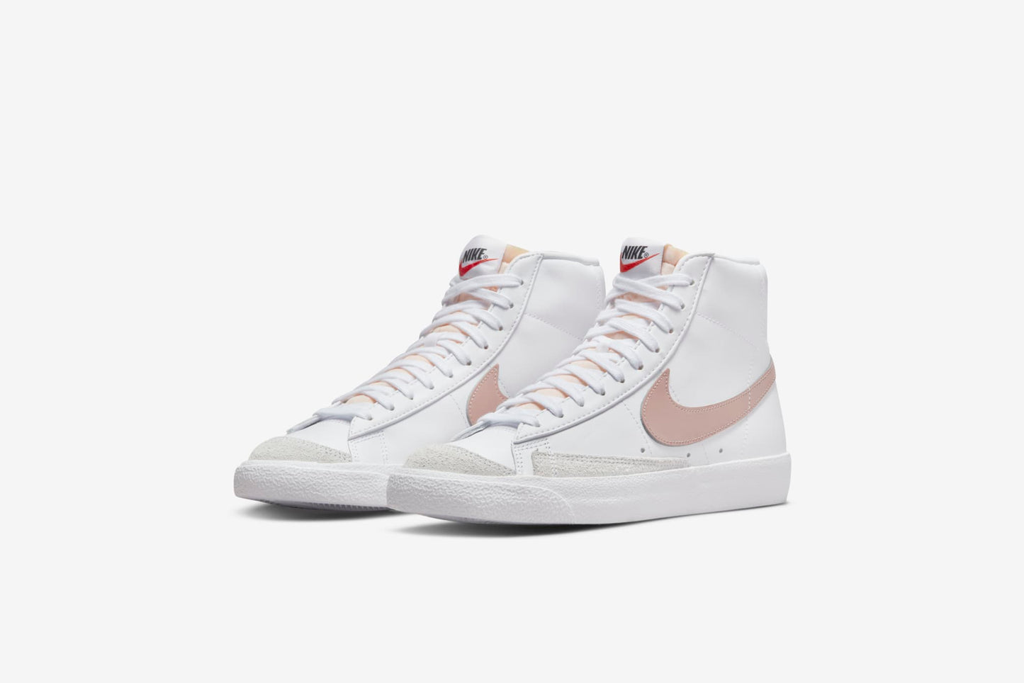 Nike "Blazer Mid '77" W - White/ Pink Oxford-Black