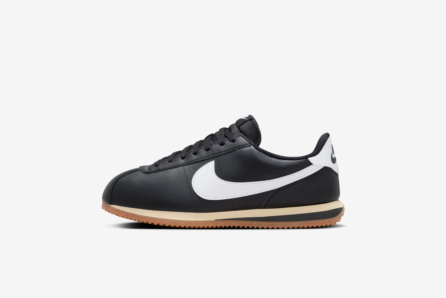 Nike "Cortez" M - Black / White / Gum Med Brown