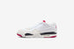 Air Jordan "4 RM" M - White / Varsity Red / Black