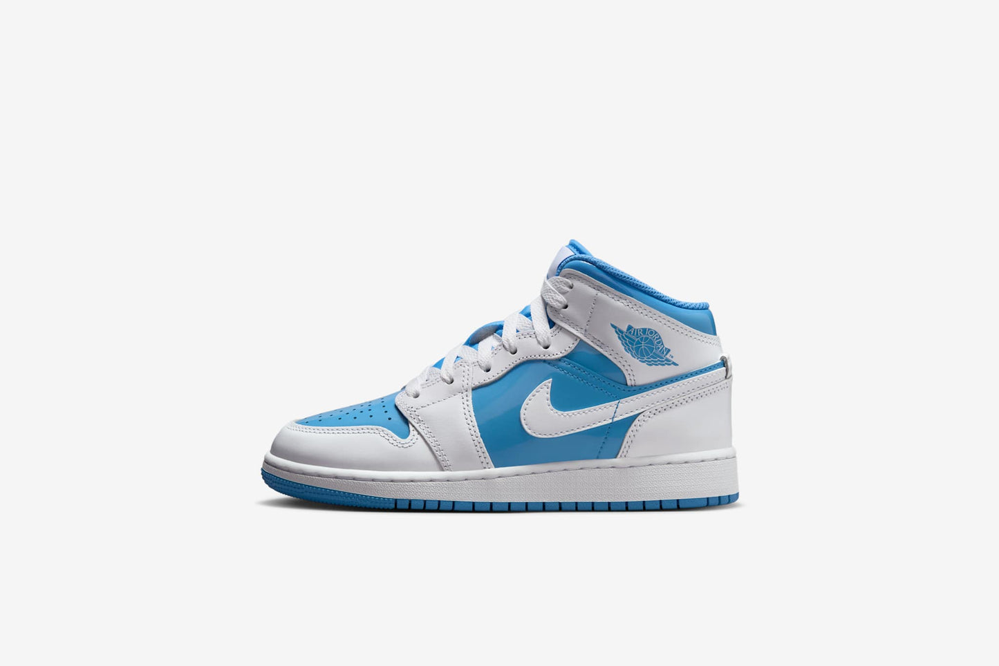 Air Jordan "1 Mid SE" GS - White / Legend Blue