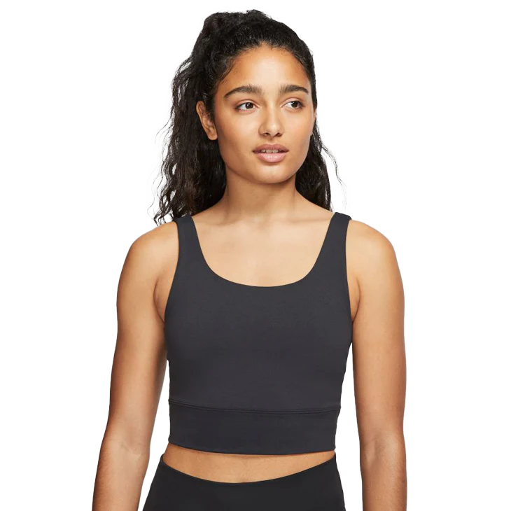 Nike "Yoga Luxe Crop Top" W - Black