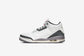 Air Jordan "3 Retro" M - Summit White / Fire Red (Cement Grey)