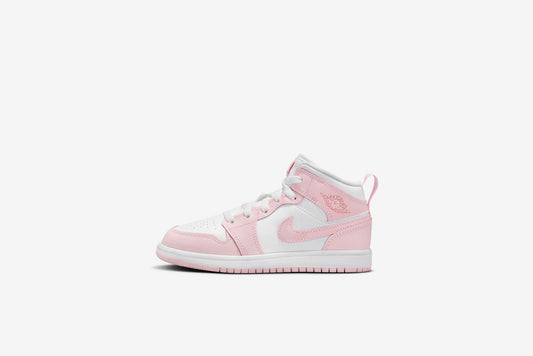 Air Jordan "1 Mid" PS - Pink Foam / White / Fire Red