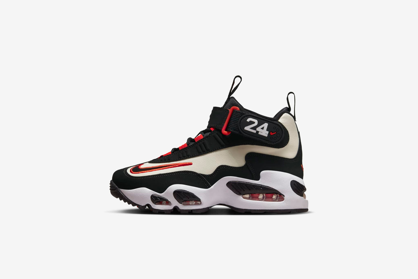 Nike "Air Griffey Max 1" GS - Coconut Milk / Black / Team Orange