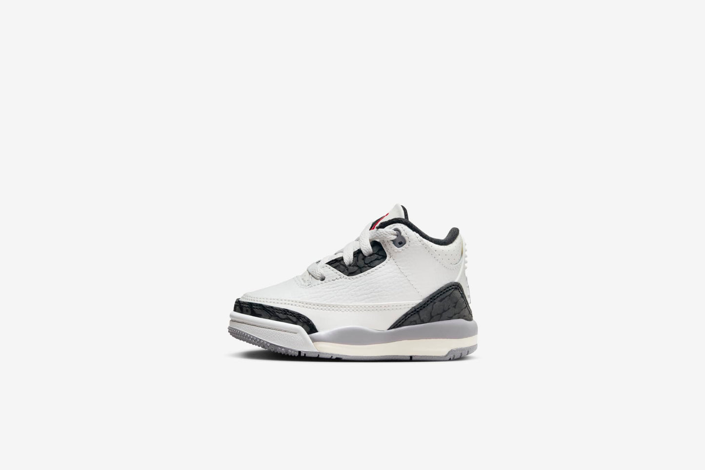 Air Jordan "3 Retro" TD - Summit White/ Fire Red