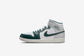 Air Jordan "1 Mid SE" M - White / Oxidized Green / Sail