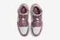 Air Jordan "1 Mid" W - Pure Platinum / Sky J Mauve-Sail