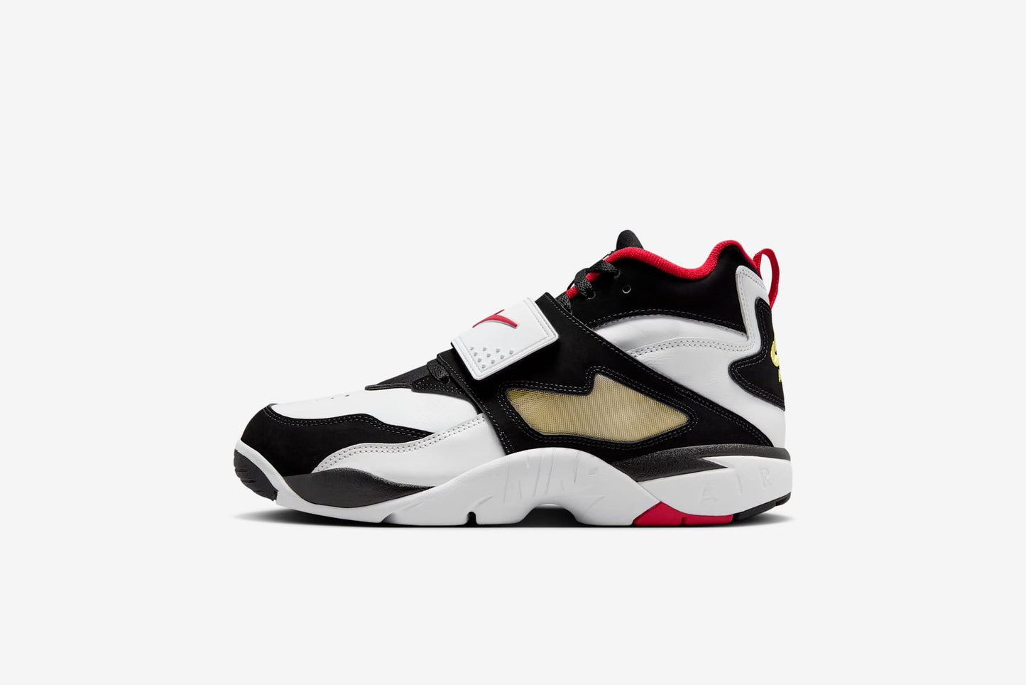 Nike "Air Diamond Turf" M - White / Fire Red / Metallic Gold