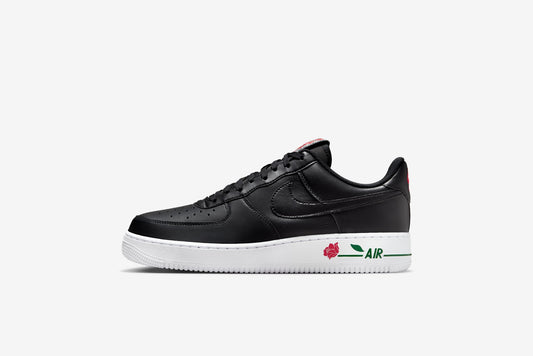 Nike "Air Force 1 '07 LX" M - Black / Black - White Noir