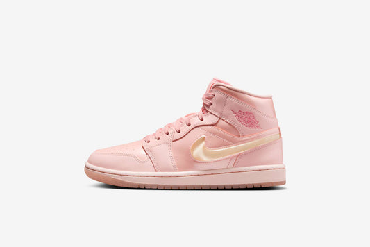 Jordan "1 Mid SE" W - Washed Coral / Pink Salt