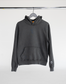 Manor "Washed French Terry Pullover Hoodie" M - Asphalt