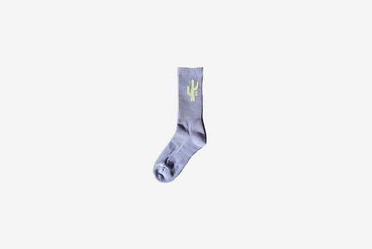 Manor "Hang Time Sock" - Purple / Yellow