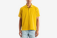 Stussy "Pique Polo Pigment Dyed" M - Mustard