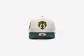 Manor x New Era "Timeless" 9FIFTY A-Frame Snapback - Cream / Dark Green