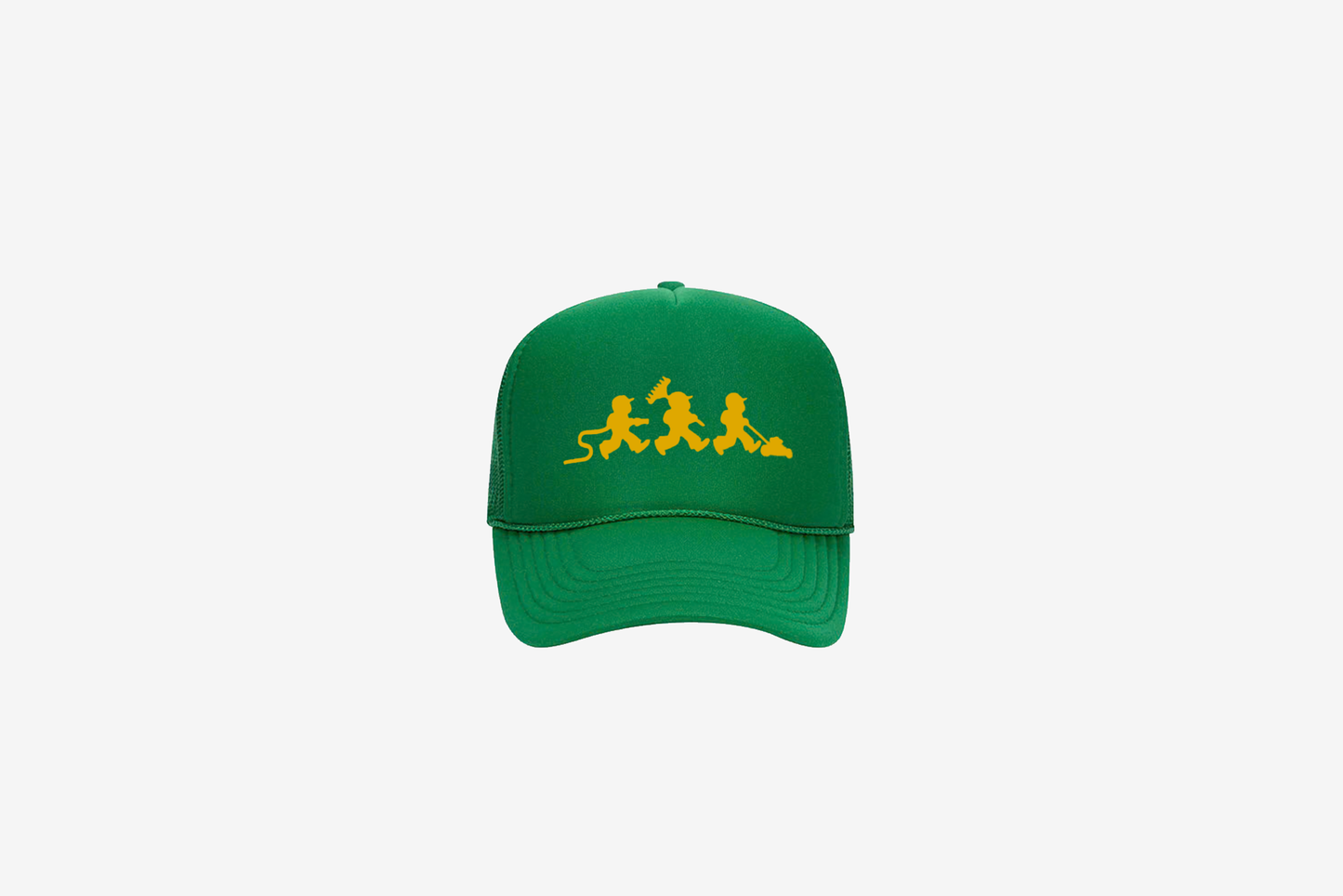 Manor "Greens Keeper Trucker" Hat - Kelly / Kelly