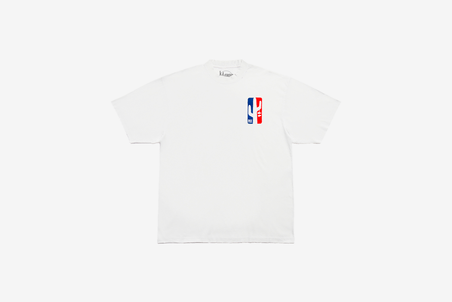 Manor "PHX West T-Shirt" M - White / Blue / Red