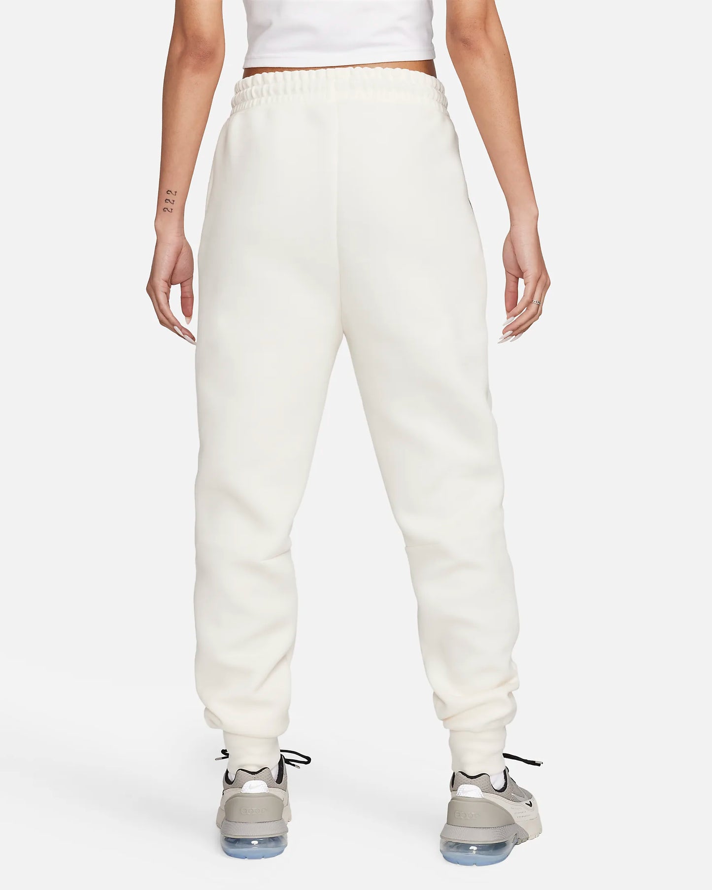 Nike "Sportswear Tech Fleece Mid-Rise Joggers" W - Pale Ivory / Black