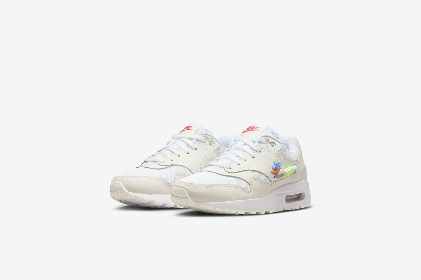 Nike "Air Max 1 SE" GS - White / Multi-Color / Summit White