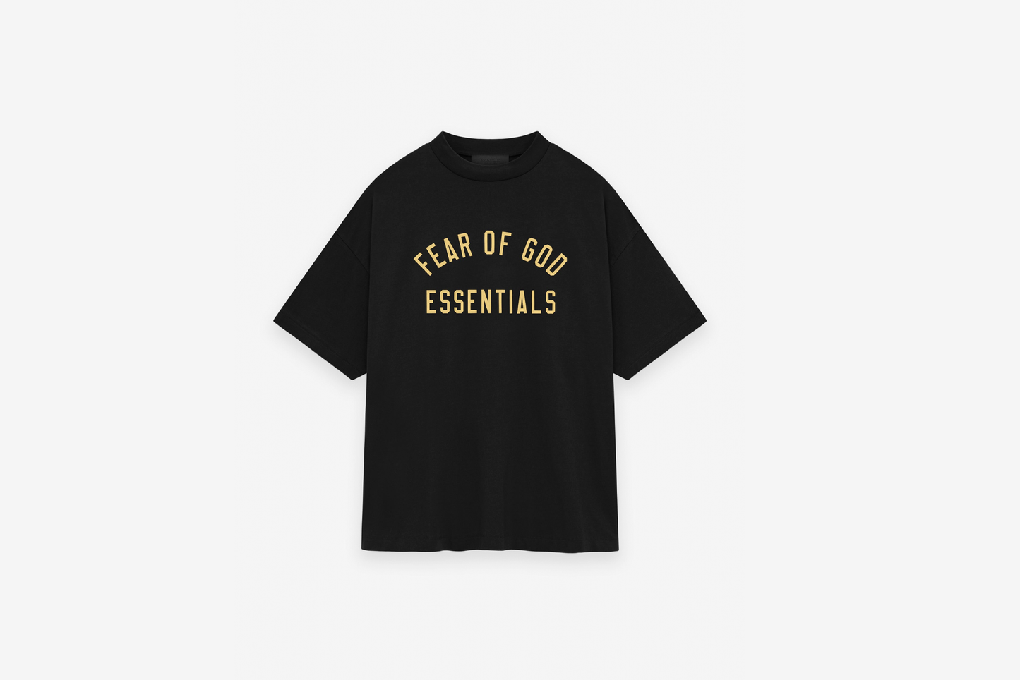 Fear of God Essentials "Jersey Crewneck Tee" M - Black