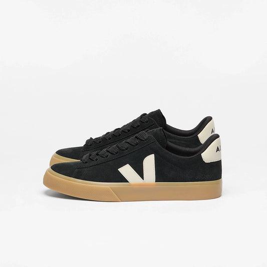 Veja "Campo Suede" W - Black / Pierre