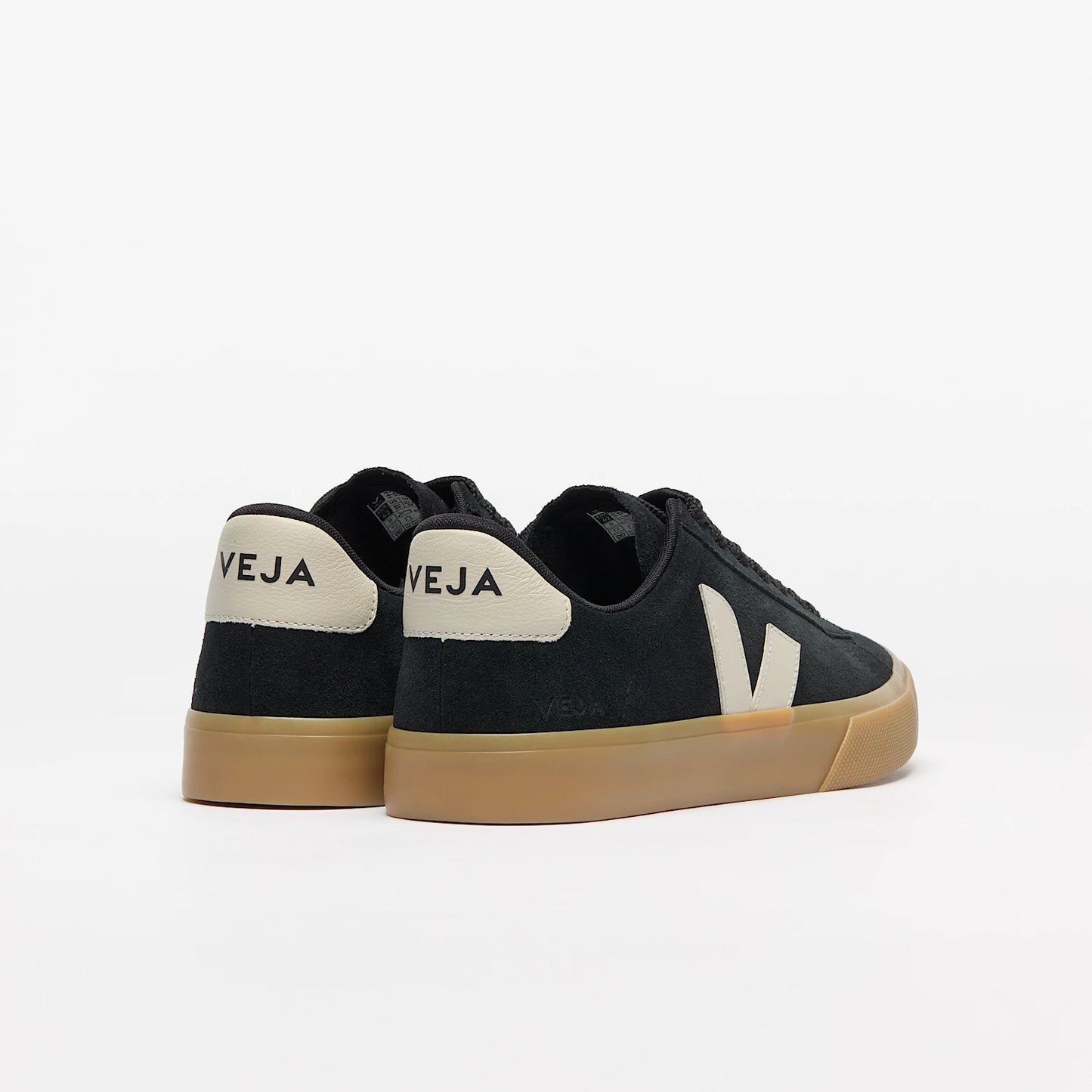 Veja "Campo Suede" W - Black / Pierre