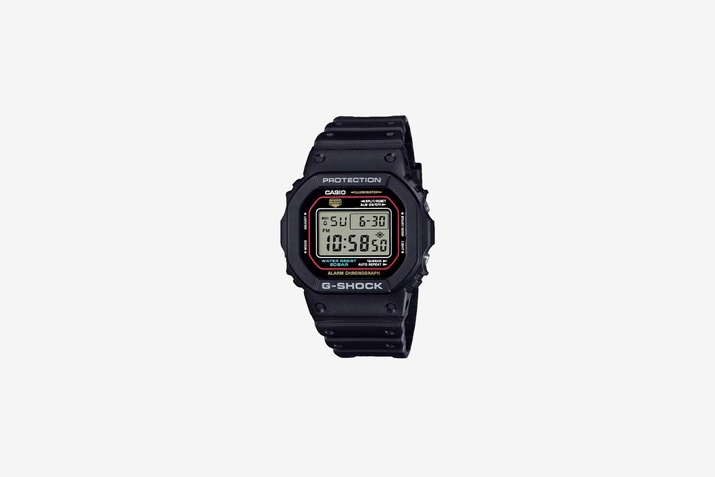 Casio "DW5600RL-1" - Black / Black