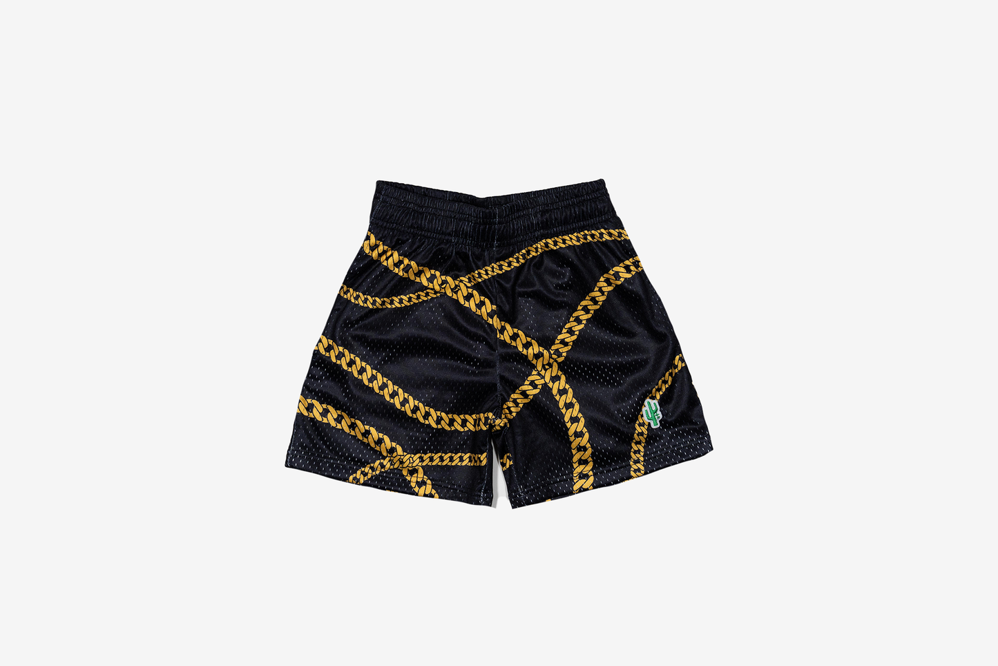 Manor "Black Chains Mesh Short" M - Black / Gold