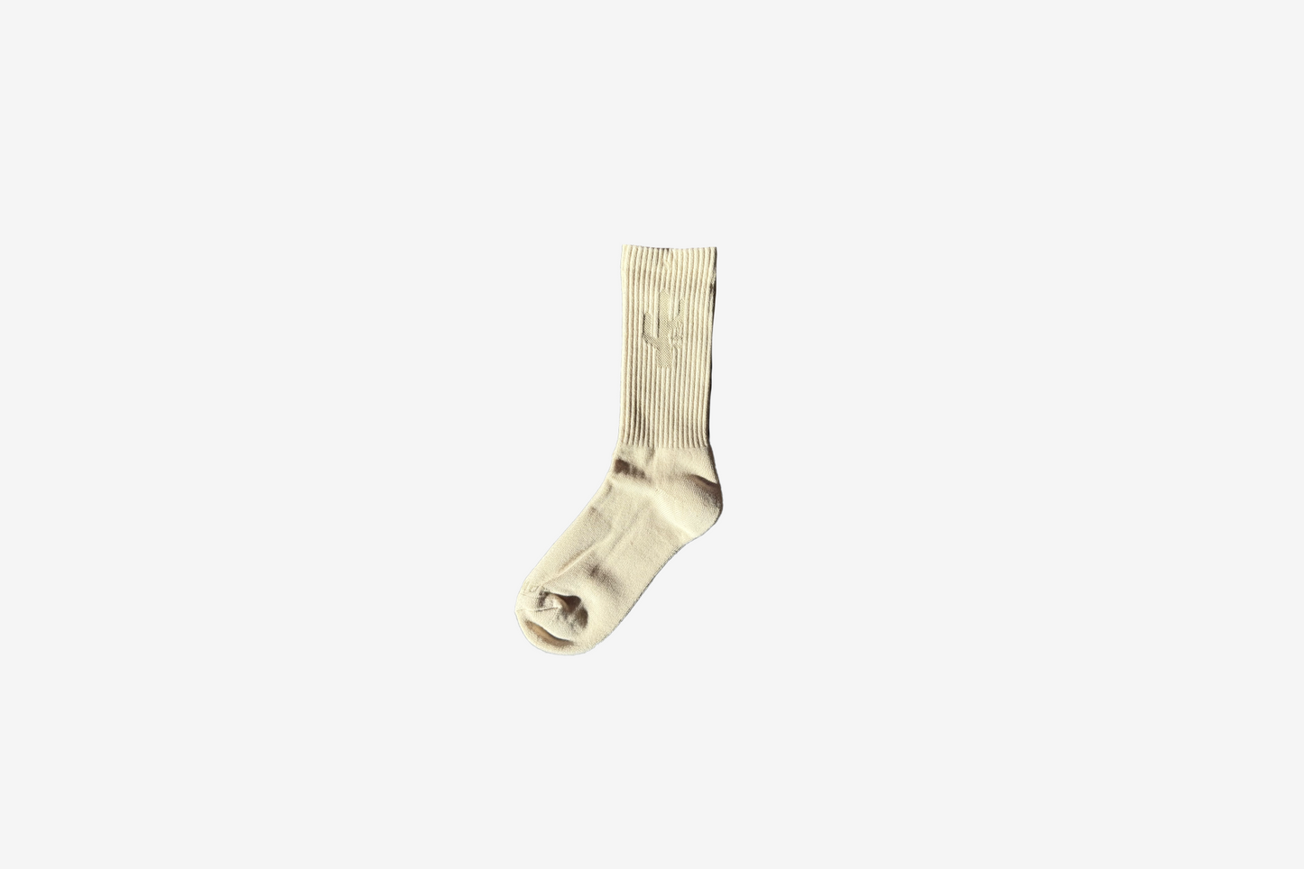 Manor "Hang Time Sock" - Cream / Grey