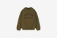 Fear of God Essentials "Fleece Crewneck" M - Olive