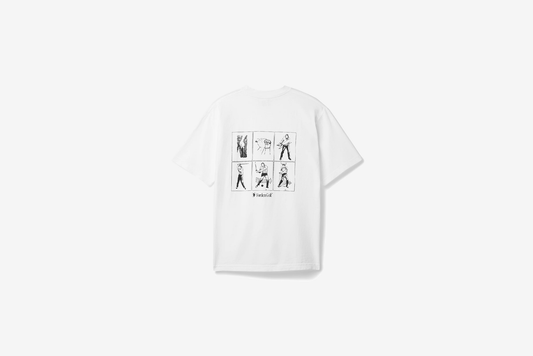 Forden Golf "Diagram Short Sleeve Tee" M - White