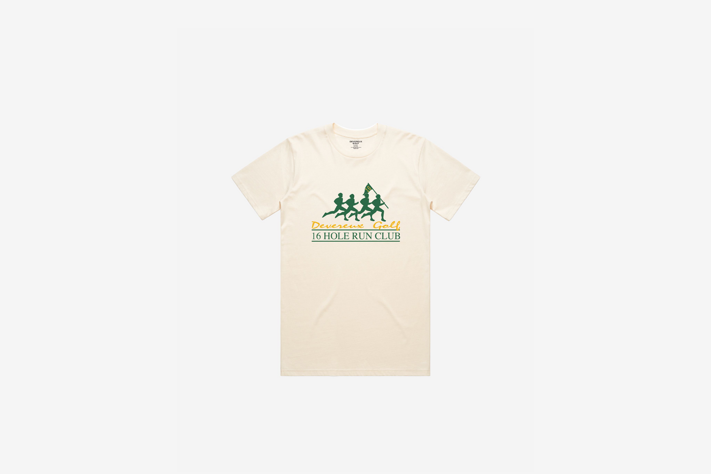 Devereux x Manor "16 Marathon T-Shirt" M - Ecru