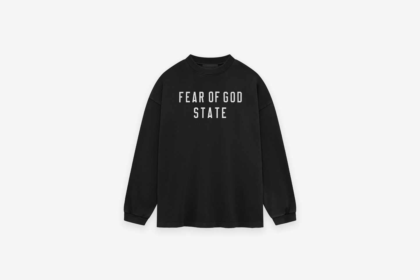 Fear of God Essentials "Heavy Longsleeve Tee" M - Black