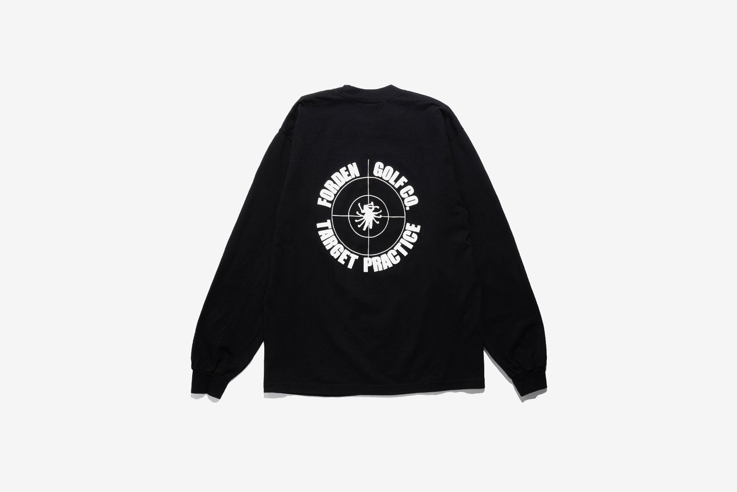 Forden Golf "Target Practice Long Sleeve Tee" M - Black