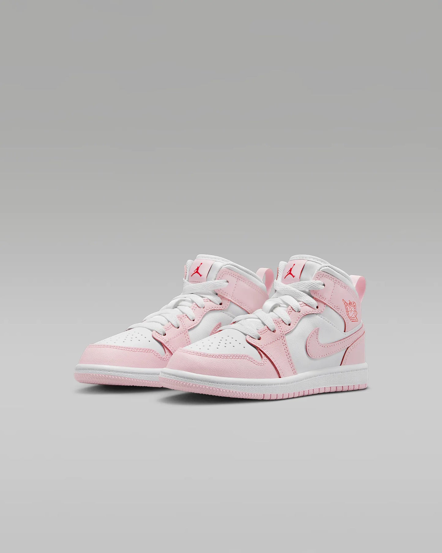 Air Jordan "1 Mid" PS - Pink Foam / White / Fire Red