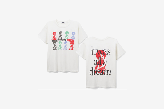 Daydreamer "Biggie 'It Was All A Dream Baby' Merch Tee" W - Vintage White